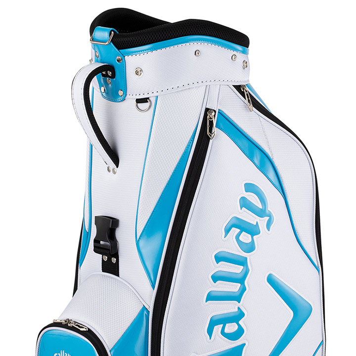 Callaway キャディバッグ ホワイト ブルー Callaway キャディバッグ ホワイト ブルー Callaway キャディバッグ
