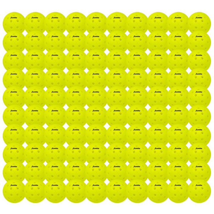 フランクリン 52843X X-40 ピックルボール 屋外用 100個セット