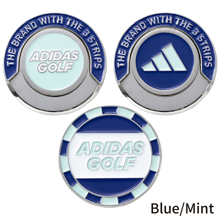 adidas ゴルフマーカー（色：グリーン系）｜ラウンド用品