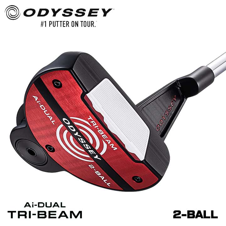 オデッセイ Ai-DUAL TRI-BEAM 2-BALL CH パター 日本正規品 ODYSSEY 2