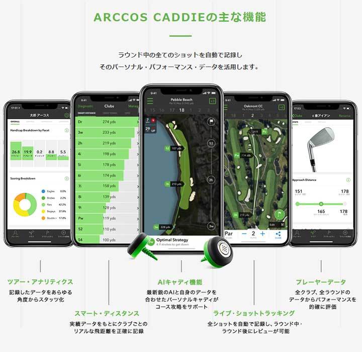 セールの通販格安 Arccos 360 アーコス ゴルフ | artfive.co.jp