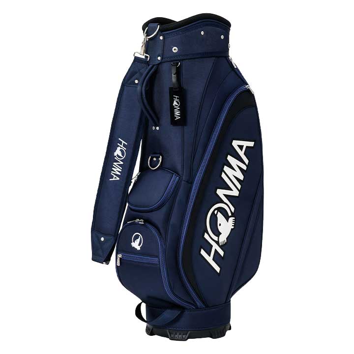 HONMA ホンマ キャディバッグ ブラック レッド HONMA GOLF ホンマ 本間ゴルフ 日本正規品 ベーシックスポーティ