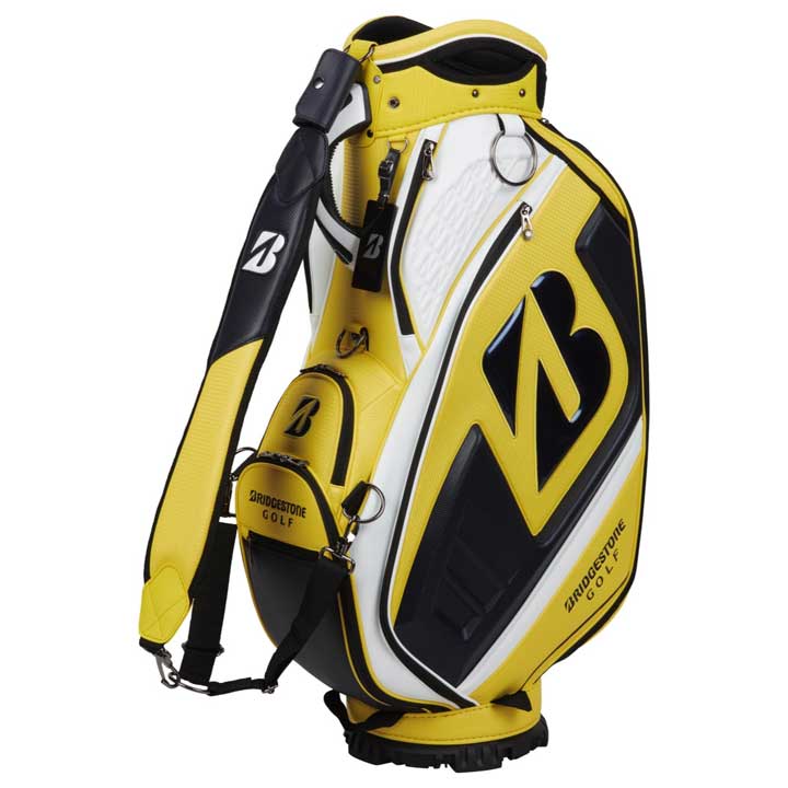 BRIDGESTONE GOLF キャディバッグ（色：イエロー系）｜ゴルフ用
