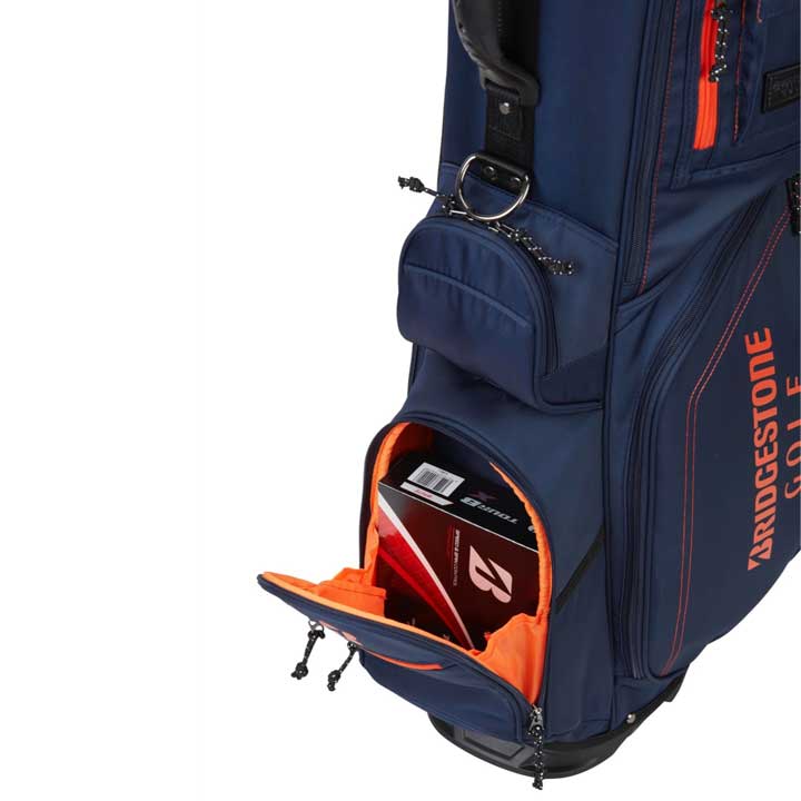 BRIDGESTONE GOLF ブリヂストンゴルフ CB2525 ネイビー 軽量 スタンド