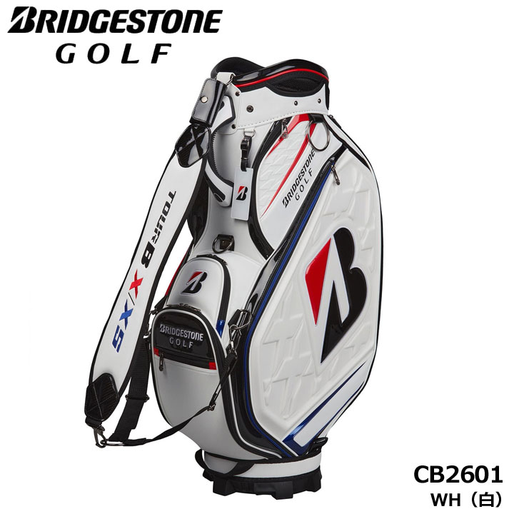 �y2026���f���z�u���a�X�g���S���t CB2601 �c�A�[���v���J���f�� �L���f�B�o�b�O WH(��)  �J�[�g�^ 9.5�^ 4.9kg  BRIDGESTONE GOLF 15p