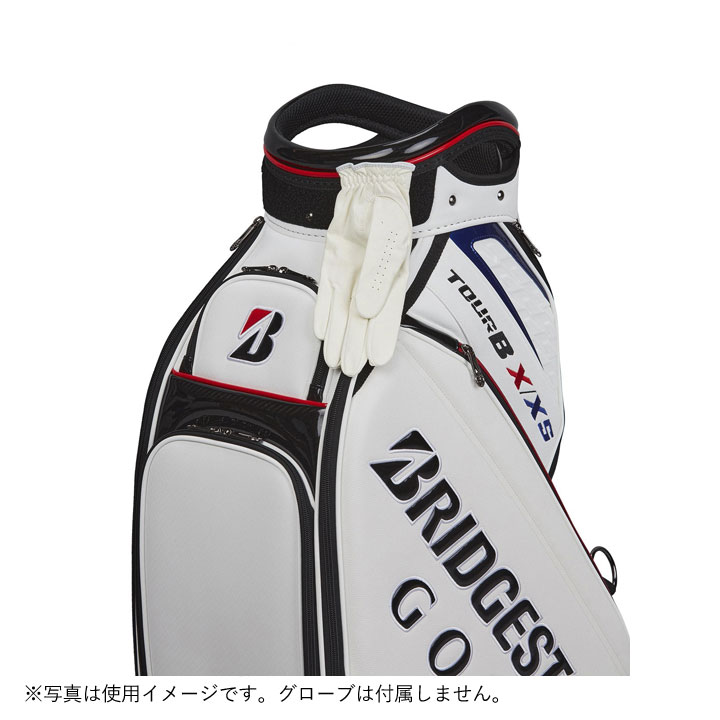 【2026モデル】ブリヂストンゴルフ CB2601 ツアーレプリカモデル キャディバッグ WH(白) カート型 9.5型 4.9kg BRIDGESTONE GOLF 15p_4