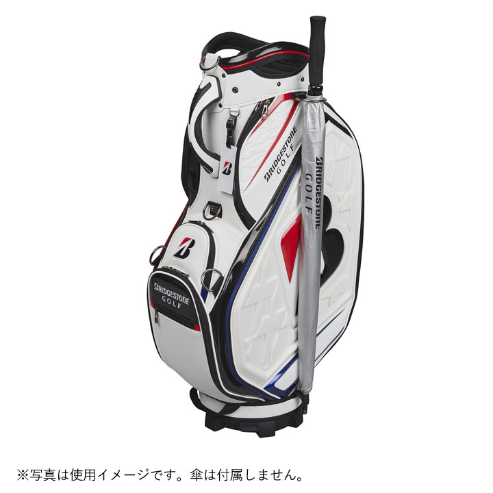 【2026モデル】ブリヂストンゴルフ CB2601 ツアーレプリカモデル キャディバッグ WH(白) カート型 9.5型 4.9kg BRIDGESTONE GOLF 15p_8