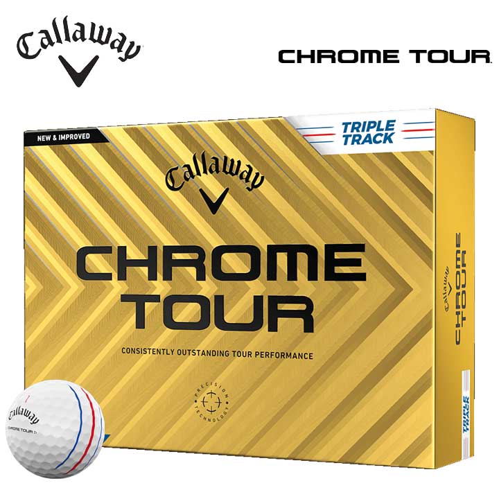 CHROME TOUR キャロウェイ クロムツアー トリプル トラック ボール 1