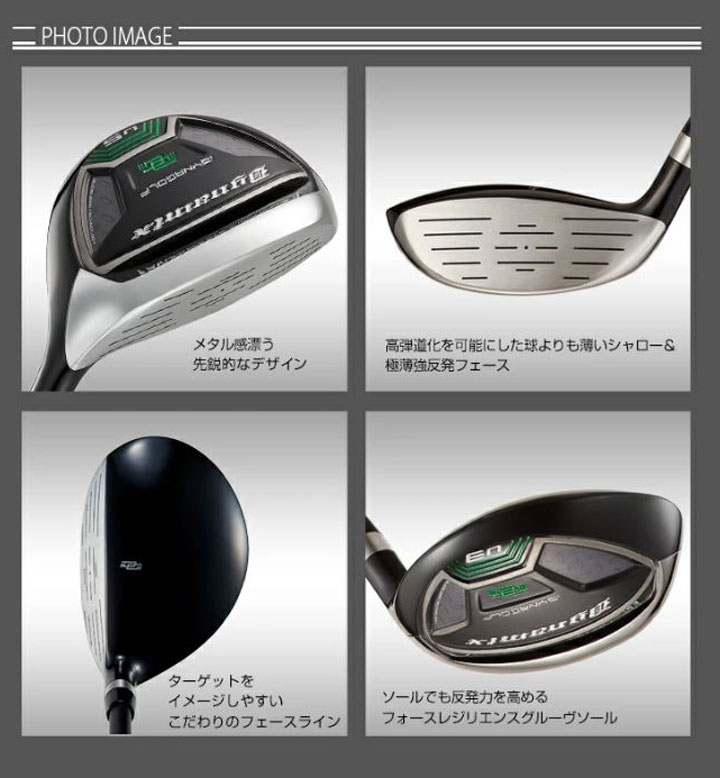 ワークスゴルフ ダイナミクス ユーティリティ U7 28度 シャフト：UST