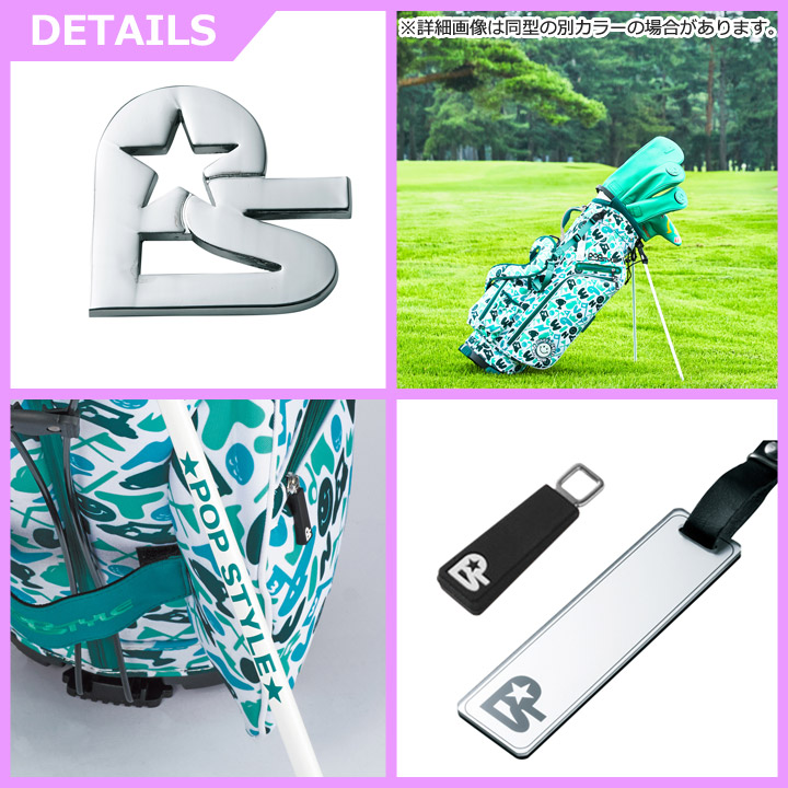 WINWIN STYLE ウィンウィン スタイル キャディバッグ ローズ WINWIN STYLE ウィンウィンスタイル CB-163 ハッピー ゴルフ