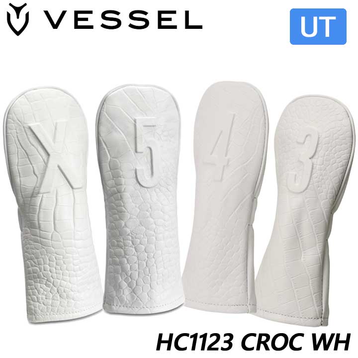 VESSEL ベゼル HC1123 レザー LUX ヘッドカバー ナンバー