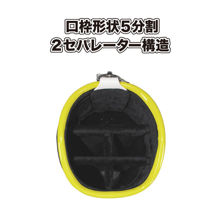 LEZAX 【2025モデル】阪神タイガース HTCB-5409 9.5型キャディ