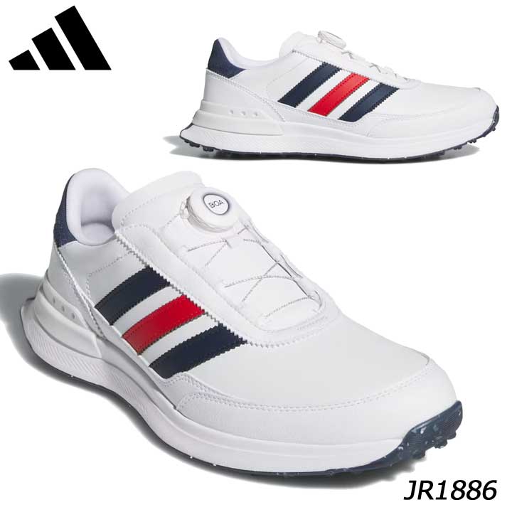 �A�f�B�_�X OPJ92 S2G 26 �{�A �X�p�C�N���X JR1886 �z���C�g/�l�C�r�[ �S���t�V���[�Y adidas GOLF S2G 26 BOA 2026