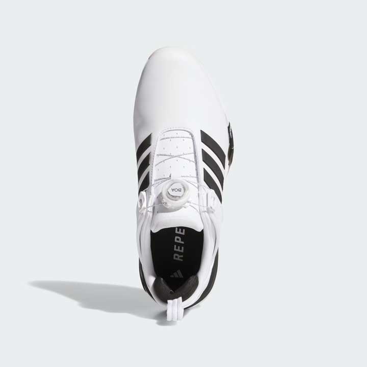 アディダス OOM30 アディパワー 26 ボア スパイクレス JS4138 ホワイト/ブラック ゴルフシューズ adidas GOLF ADIPOWER 26 BOA 2026_7