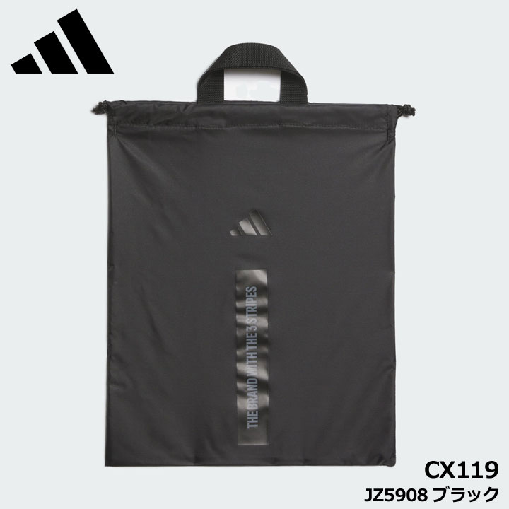 �A�f�B�_�X CX119 �S���t �V���[�Y �T�b�N JZ5908 �u���b�N  �V���[�Y�P�[�X �V���[�Y�o�b�O adidas GOLF 10p
