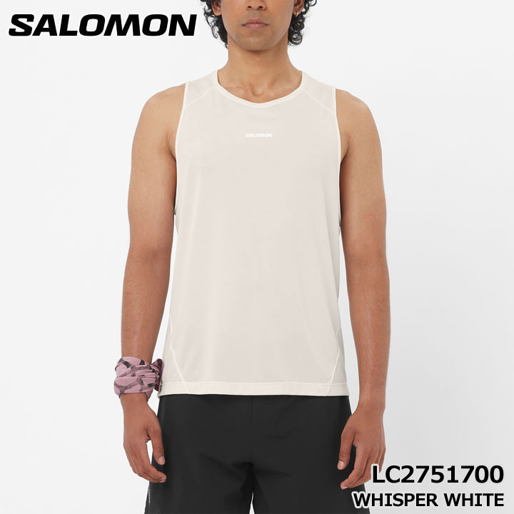�T������ LC2751700 SHAKEout CORE �^���N�g�b�v WHISPER WHITE �����Y  �j���p ���� �ʋC ���@�\�f�� SALOMON
