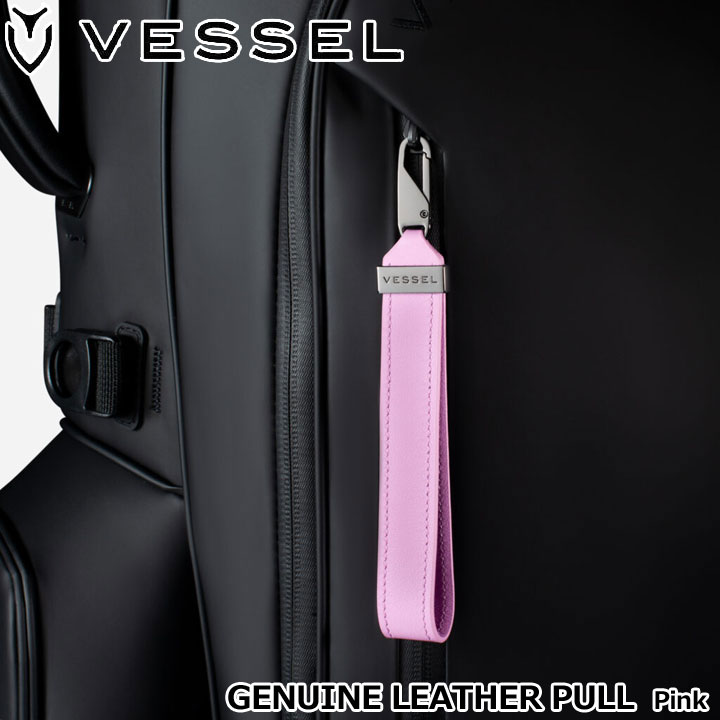VESSEL ピンク ゴルフバッグ 合成皮革 5仕切り VESSEL ピンク ゴルフバッグ 合成皮革 5仕切り