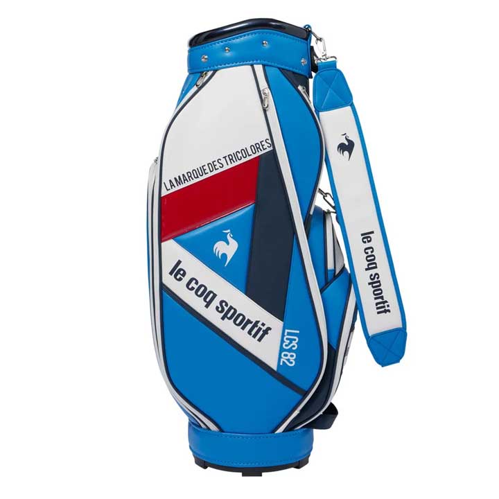 le coq sportif GOLF キャディバッグ（色：ブルー系）｜ゴルフ用