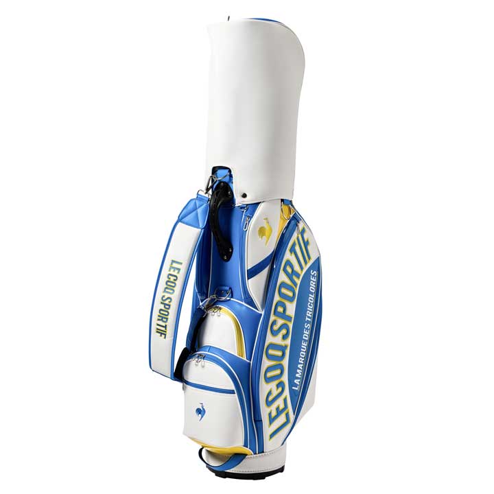 le coq sportif GOLF キャディバッグ（色：イエロー系）｜ゴルフ用