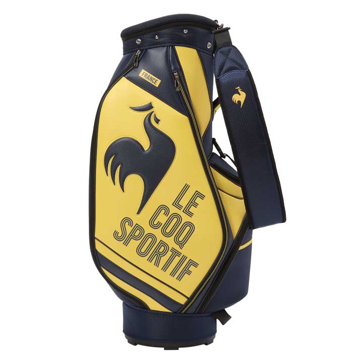 le coq sportif GOLF キャディバッグ（色：イエロー系）｜ゴルフ用