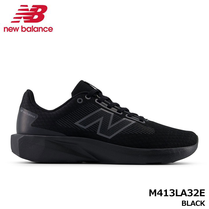 �j���[�o�����X M413LA32E M413V3 �V���[�Y BLACK  �E�C�Y2E �����Y �W���M���O �E�H�[�L���O �W�� new balance 20p