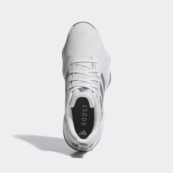【ルチル】美品 adidas ゴルフシューズ・ グレー・ダイヤル式 ルチル】美品 adidas ゴルフシューズ・ グレー・ダイヤル式