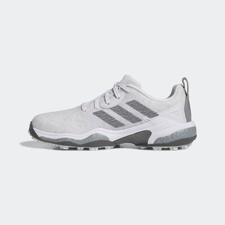adidas Boost ゴルフシューズ グレー 30%OFF価格／(美品)adidas アディダス ゴルフシューズ ライト