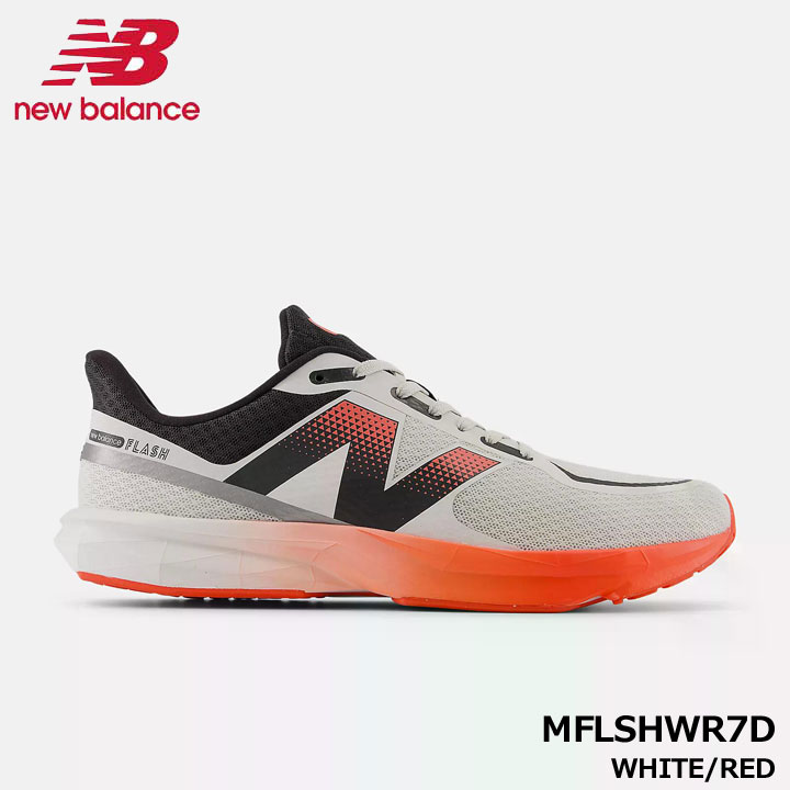 �j���[�o�����X MFLSHWR7D DynaSoft FLASH v7 �V���[�Y WHITE/RED  �E�C�YD �����Y �W���M���O �E�H�[�L���O �W�� new balance 20p