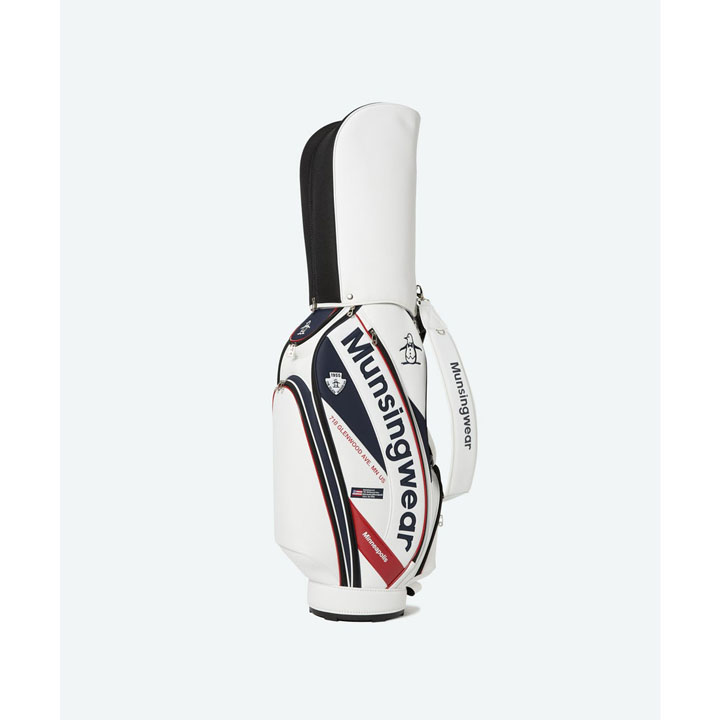 Munsingwear ゴルフキャディバッグ MUNSINGWEAR 8.5型飛び柄キャディバッグ -デサントストア-DESCENTE STORE-