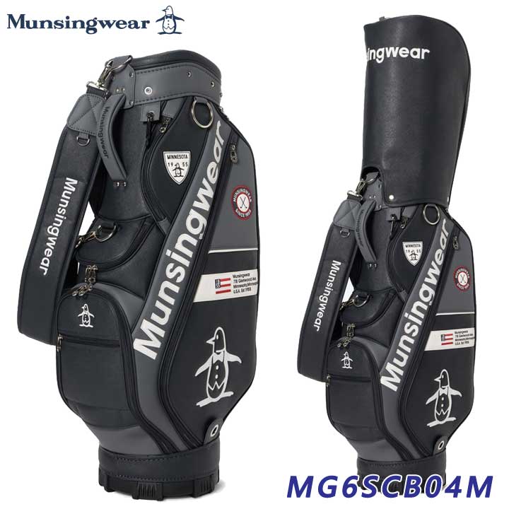 Munsingwear（マンシングウェア） MG6SCB04M キャディバッグ ネイビー