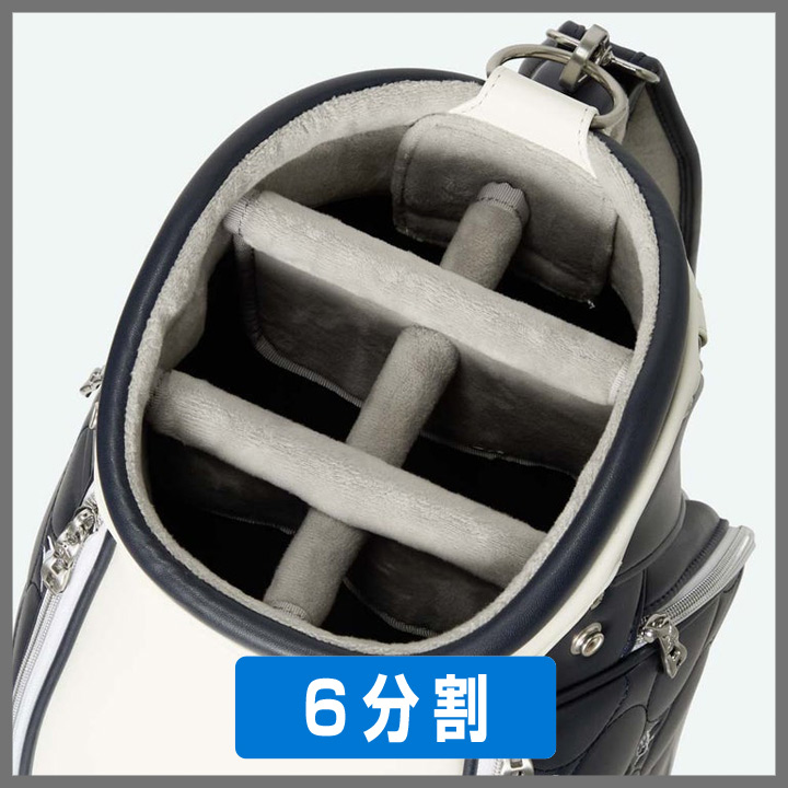 Munsingwear キャディバッグ（色：ネイビー系）｜ゴルフ用バッグ