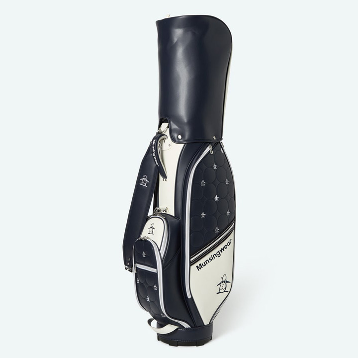 Munsingwear キャディバッグ（色：ネイビー系）｜ゴルフ用バッグ
