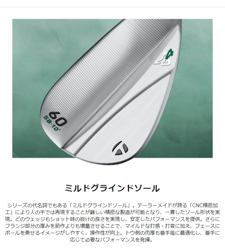MILLED GRIND テーラーメイド ミルドグラインド4 ウェッジ【58