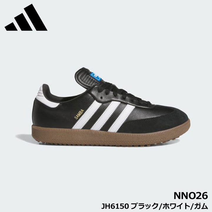 adidas Samba Golf 赤 レザー ゴルフシューズ サンバ - メルカリ