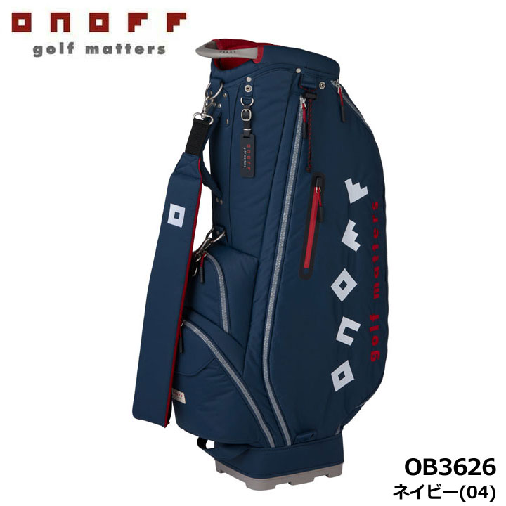 �I�m�t OB3626 �L���f�B�o�b�O �l�C�r�[(04)  �y�� �J�[�g�^ 9�^ 2.9kg 47inch�N���u�Ή� �����Y ���f�B�[�X Caddie Bag ONOFF