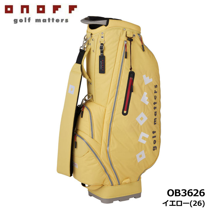 �I�m�t OB3626 �L���f�B�o�b�O �C�G���[(26)  �y�� �J�[�g�^ 9�^ 2.9kg 47inch�N���u�Ή� �����Y ���f�B�[�X Caddie Bag ONOFF