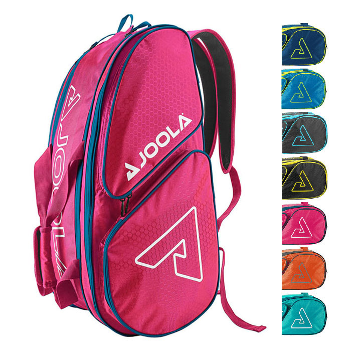 ヨーラ PABAG004 ツアー エリート プロ ピックルボール バッグ ブラック/ライトブルー(050) Tour Elite Pro Pickleball Bag Hot Pink/Blue JOOLA JOOLA（ヨーラ） PABAG004 ツアー エリート プロ ピックルボール