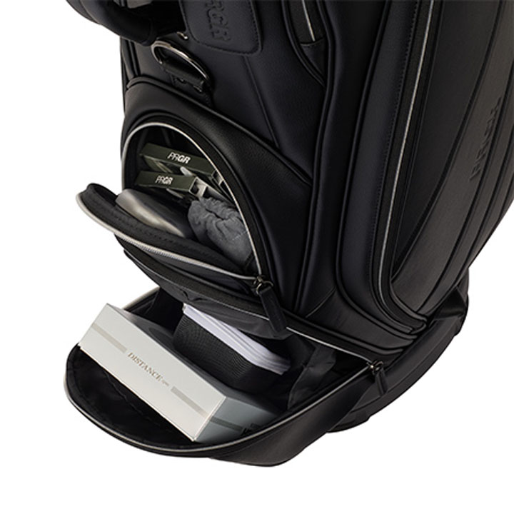 プロギアプレミアムモデル キャディバッグ   PCB-111  9.0型  ブラック 4kg 47インチ対応 カートバッグ PRGR 20p PRGR（プロギア） プロギアプレミアムモデル キャディバッグ PCB-111