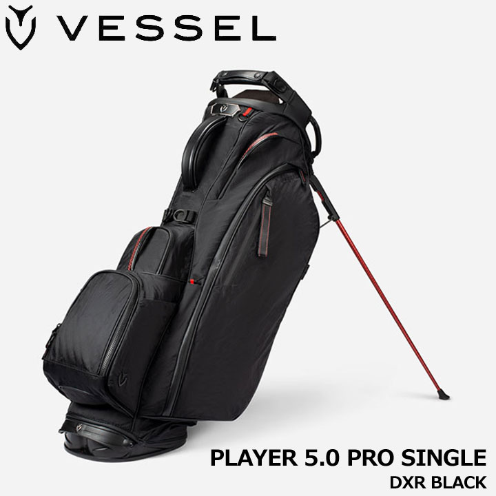 VESSEL ベゼル プレイヤー5.0 プロ スタンド キャディバッグ シングル