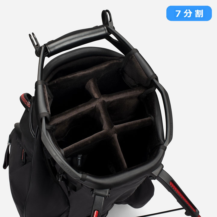 VESSEL ベゼル プレイヤー5.0 プロ スタンド キャディバッグ シングル