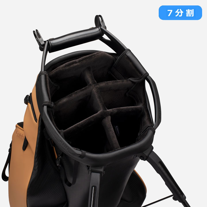 VESSEL ベゼル プレイヤー5.0 プロ スタンド キャディバッグ ダブル