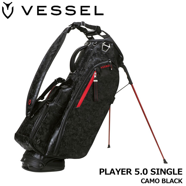 �x�[�� �v���C���[5.0 �X�^���h �L���f�B�o�b�O �V���O���X�g���b�v �J���u���b�N 8.5�^ ��3.8Kg PLAYER 5.0 CAMO BLACK SINGLE VESSEL