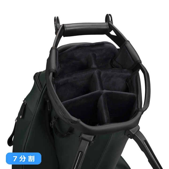 VESSEL ベゼル プレイヤー5.0 プロ スタンド キャディバッグ ダブル