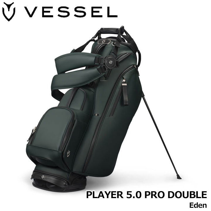 VESSEL ベゼル プレイヤー5.0 プロ スタンド キャディバッグ ダブル