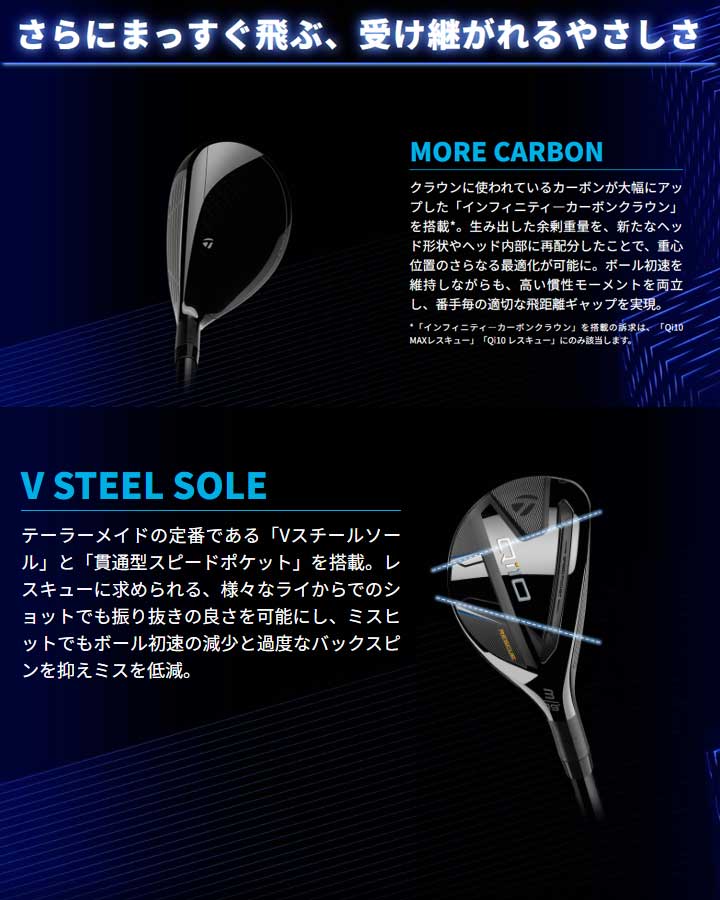 Qi10 レスキュー　ユーティリティ　DI U5 最終価格 Qi10 ユーティリティ DI U5 レスキュー TaylorMade