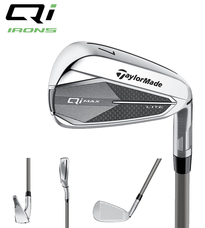 TaylorMade（テーラーメイド） Qi MAX LITE アイアン 単品（#5、AW,SW