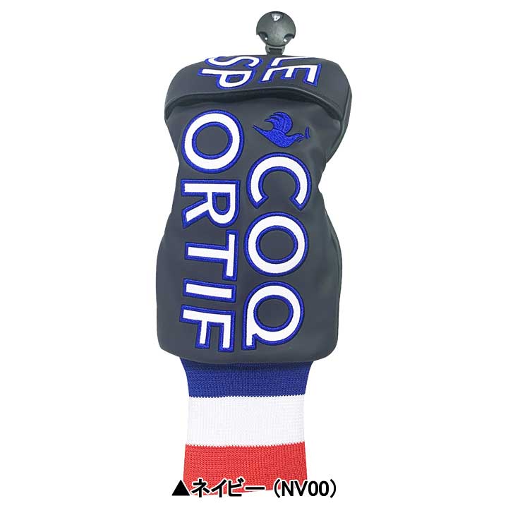 ルコック QQBUJG30 フェアウェイウッド用 ヘッドカバー (200cc対応) ビッグロゴ le coq sportif GOLF 2022 43p 即納｜full-shot｜04