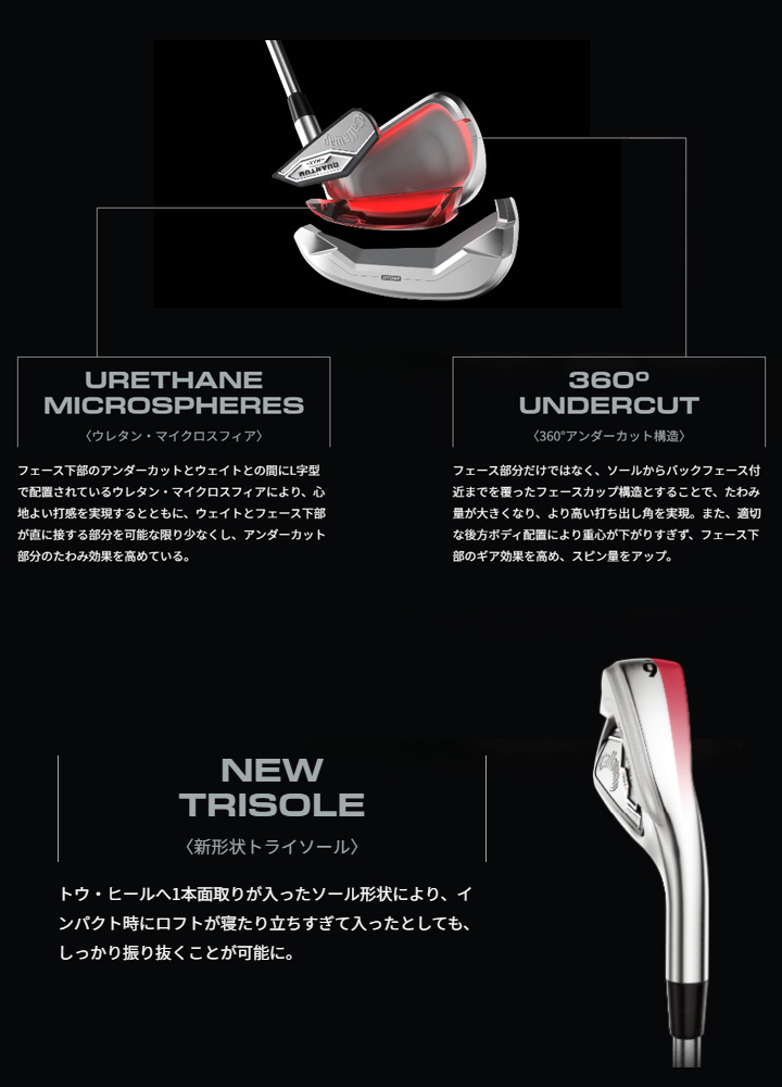 Callaway（キャロウェイ） レディース QUANTUM MAX FAST アイアン