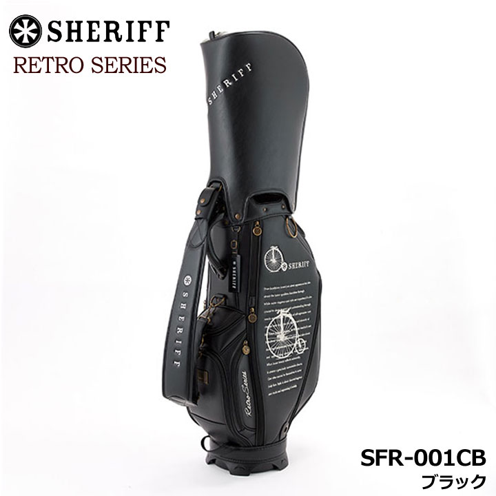 SHERIFF（シェリフ） SFR-001CB レトロシリーズ キャディバッグ