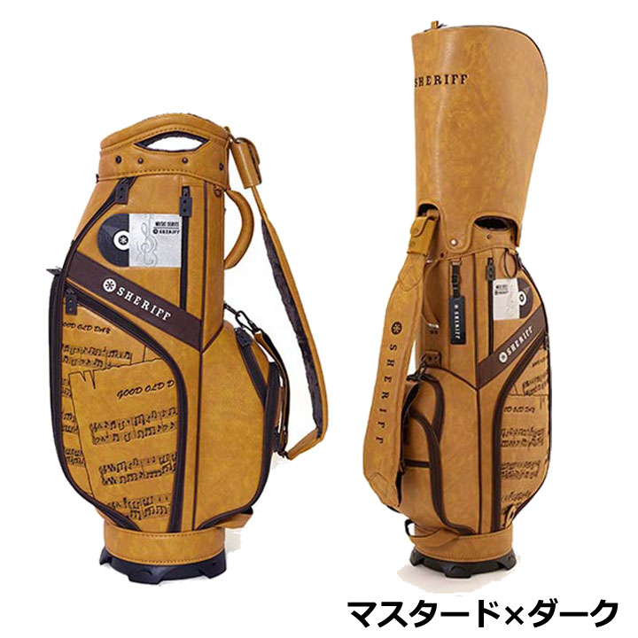 SHERIFF（シェリフ） SMU-004CB ミュージックシリーズ キャディバッグ